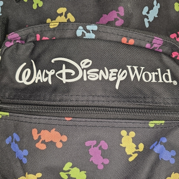 Walt Disney World Backpack Multicolor Mick Mouse Black Full-Size - Picture 6 of 7